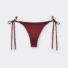 Brazilian String Swimsuit Bottom Soft Shades Brazilian String Swimsuit Bottom Soft Shades