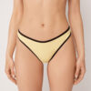 Brazilian Swimsuit Bottom Bicolor Piping Brazilian Swimsuit Bottom Bicolor Piping