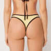 Brazilian Swimsuit Bottom Bicolor Piping Brazilian Swimsuit Bottom Bicolor Piping