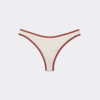 Brazilian Swimsuit Bottom Bicolor Piping Brazilian Swimsuit Bottom Bicolor Piping