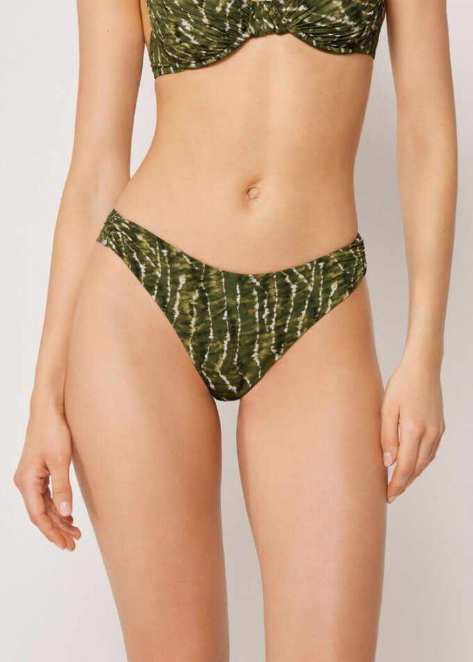 Brazilian Swimsuit Bottom Natural Tie-Dye Brazilian Swimsuit Bottom Natural Tie-Dye