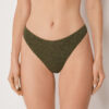 Brazilian Swimsuit Bottoms Crinkle Waves Brazilian Swimsuit Bottoms Crinkle Waves