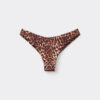 Brown Animalier Brazilian Swimsuit Bottoms Brown Animalier Brazilian Swimsuit Bottoms