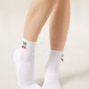 Cherry Appliqué Socks Cherry Appliqué Socks