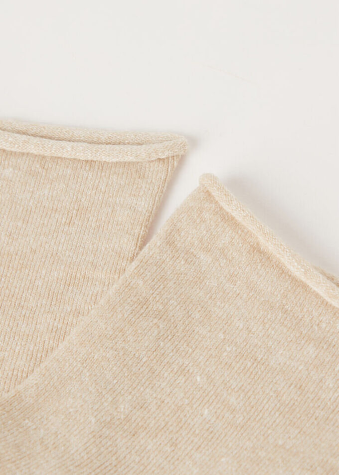 Cuffless Short Linen Socks Cuffless Short Linen Socks