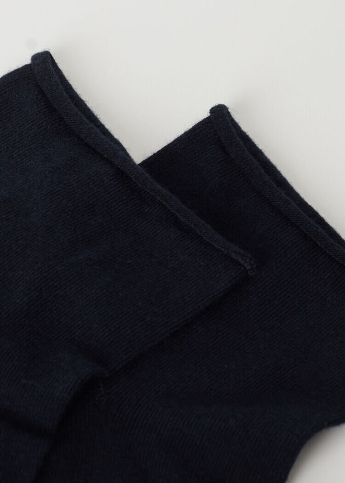 Cuffless Short Socks in Cotton Cuffless Short Socks in Cotton