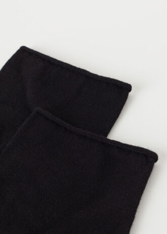 Cuffless Short Socks in Cotton