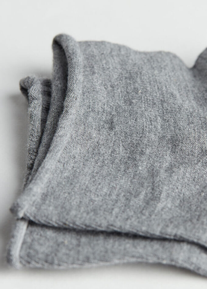 Cuffless Short Socks in Cotton Cuffless Short Socks in Cotton
