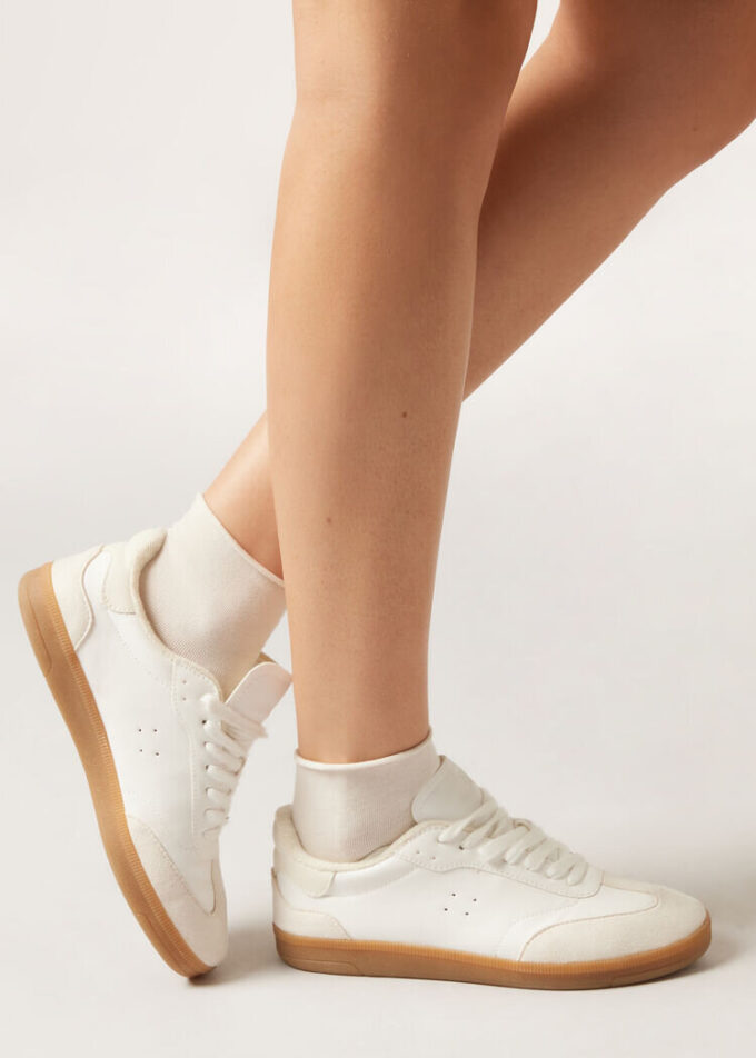 Cuffless Short Socks in Cotton Cuffless Short Socks in Cotton