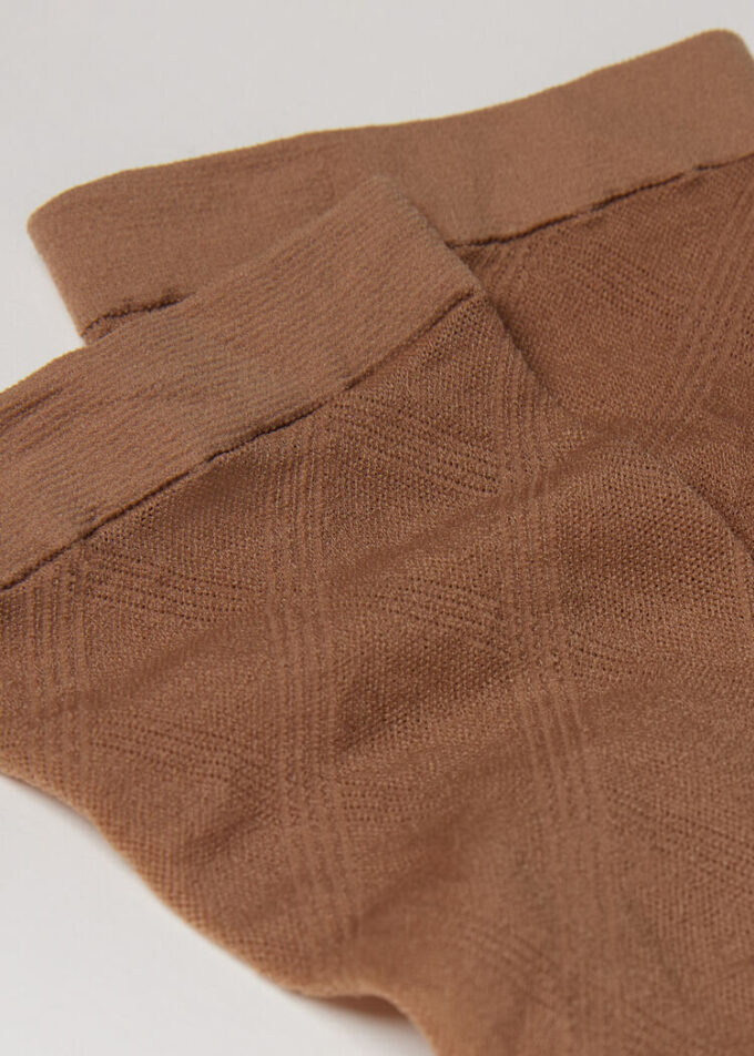 Diamond Patterned Socks Diamond Patterned Socks