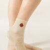 Dogs Embroidered Socks Dogs Embroidered Socks