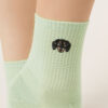 Dogs Embroidered Socks Dogs Embroidered Socks