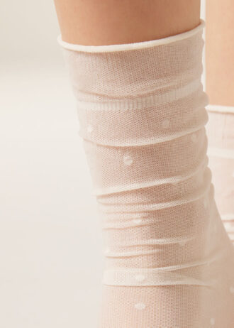 Dotted Sheer Socks Dotted Sheer Socks