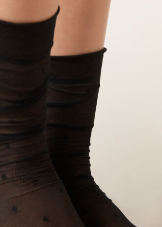 Dotted Sheer Socks Dotted Sheer Socks