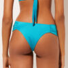 Draped Brazilian Swimsuit Bottom Shiny Satin Draped Brazilian Swimsuit Bottom Shiny Satin