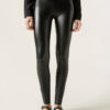 Faux Leather Thermal Leggings Faux Leather Thermal Leggings
