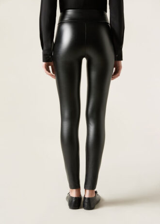 Faux Leather Thermal Leggings Faux Leather Thermal Leggings