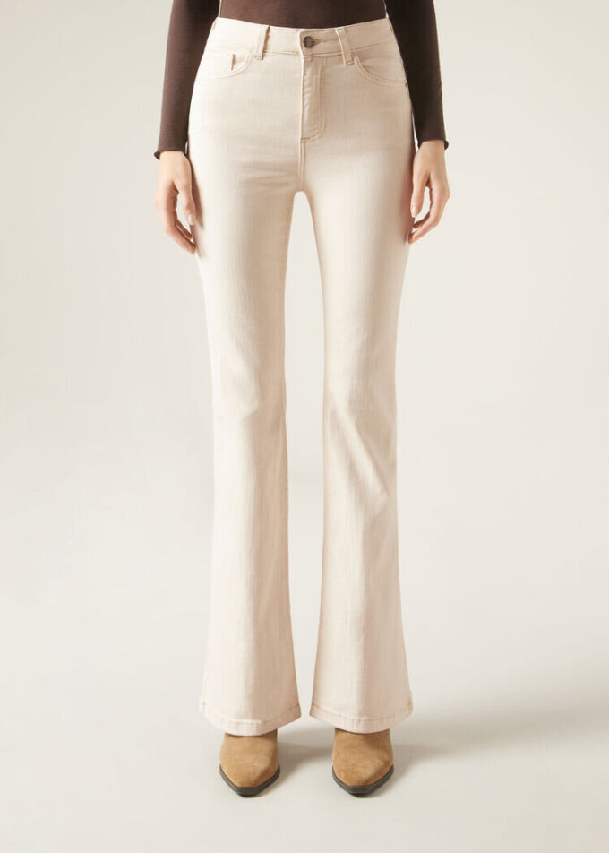Flared Stretch Jeans Flared Stretch Jeans