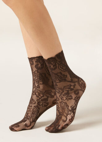 Floral Lace Socks