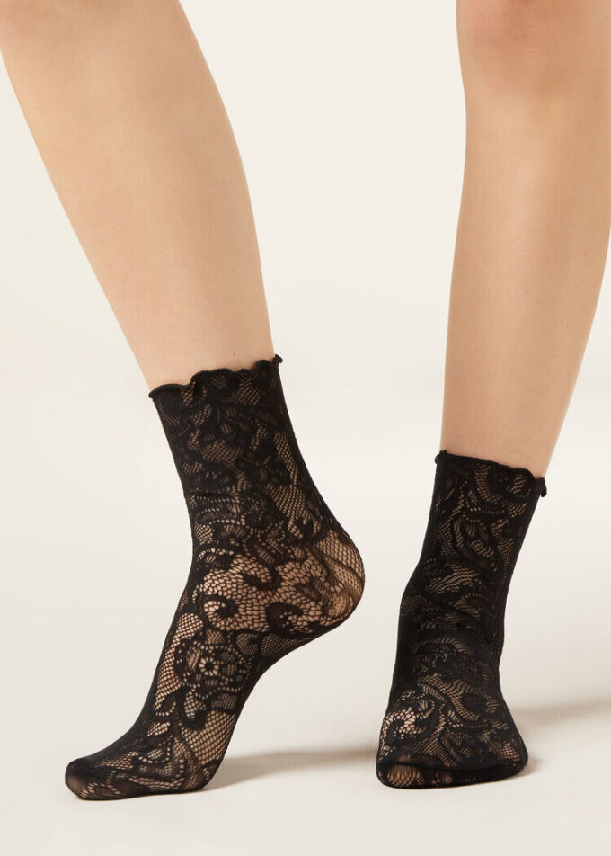 Floral Lace Socks Floral Lace Socks