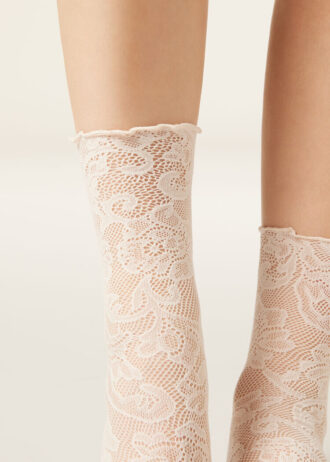 Floral Lace Socks