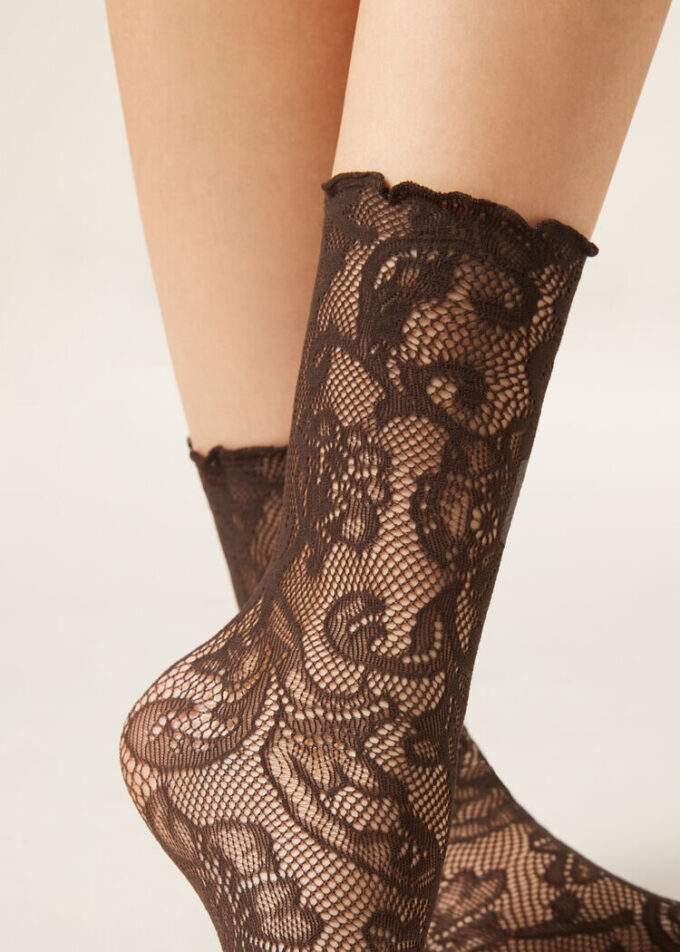 Floral Lace Socks Floral Lace Socks