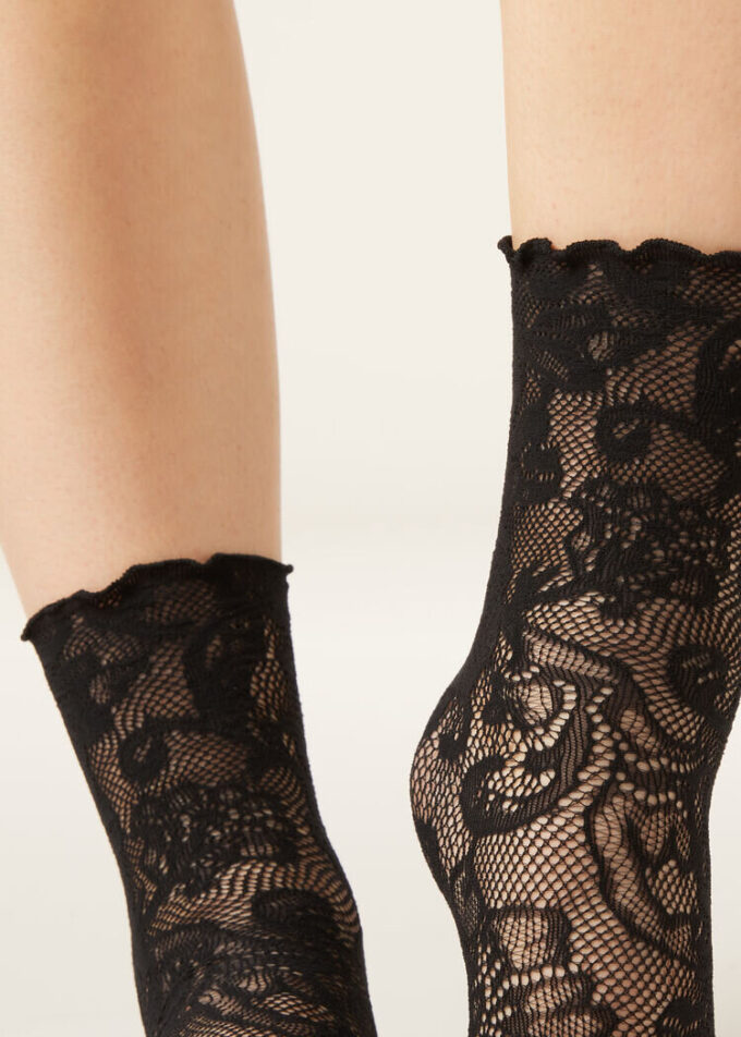 Floral Lace Socks Floral Lace Socks