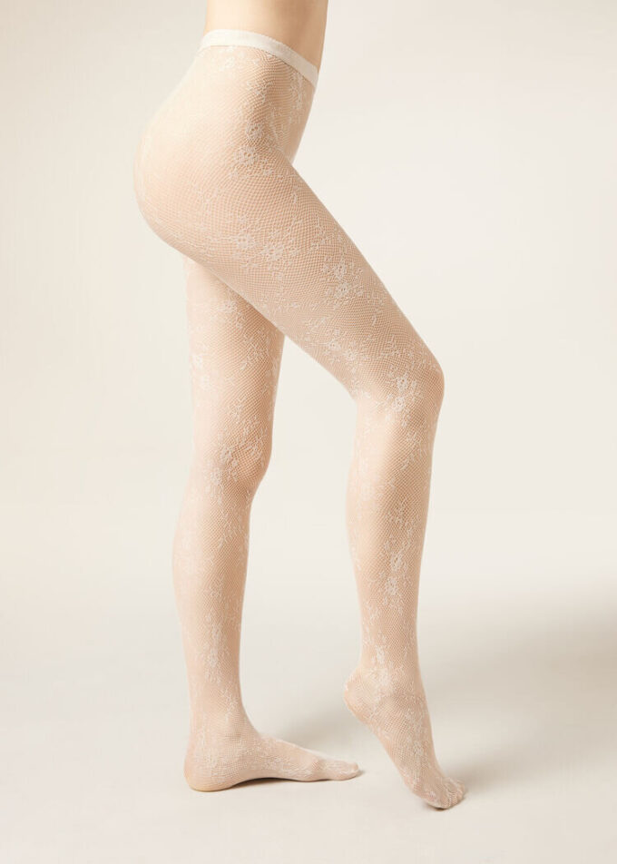 Floral Lace Tights Floral Lace Tights