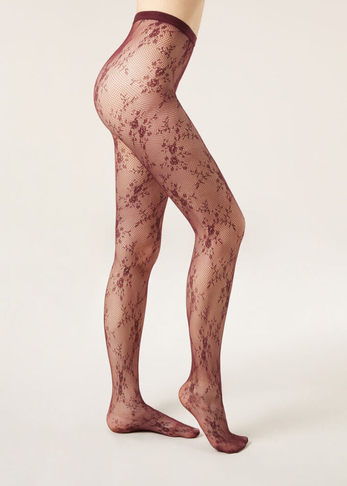 Floral Lace Tights Floral Lace Tights