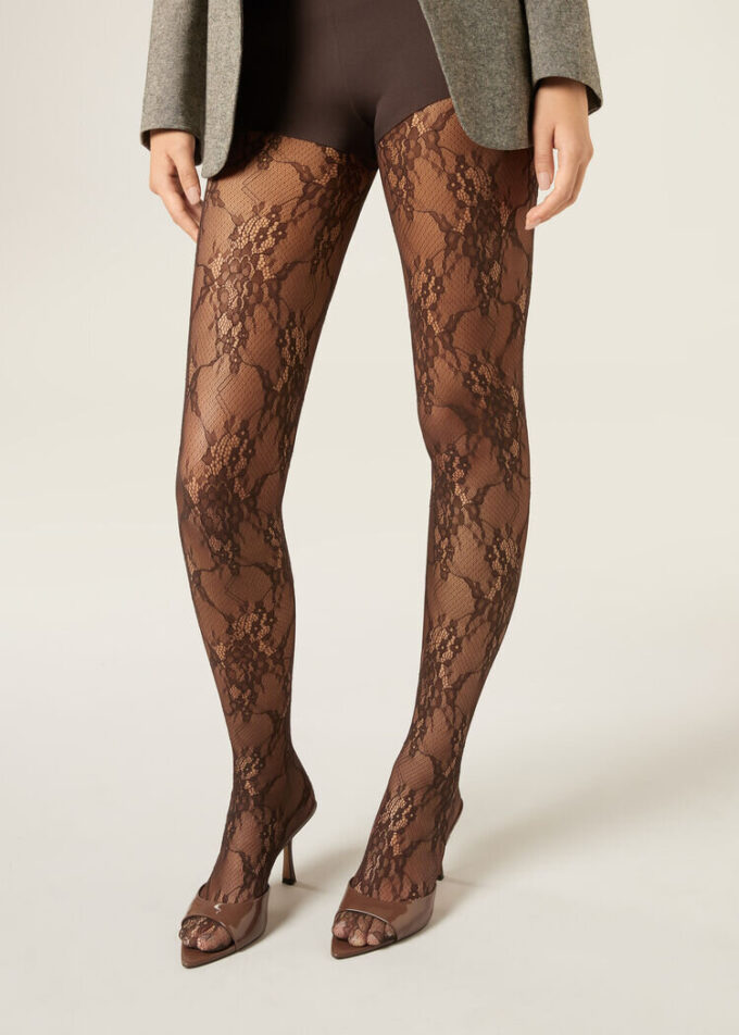 Floral Lace Tights Floral Lace Tights
