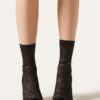 Floral Motif Socks