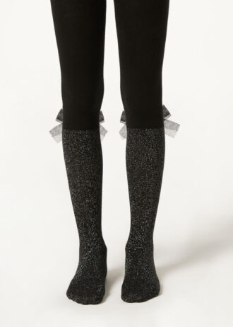 Girls’ Cotton Longuette Tights