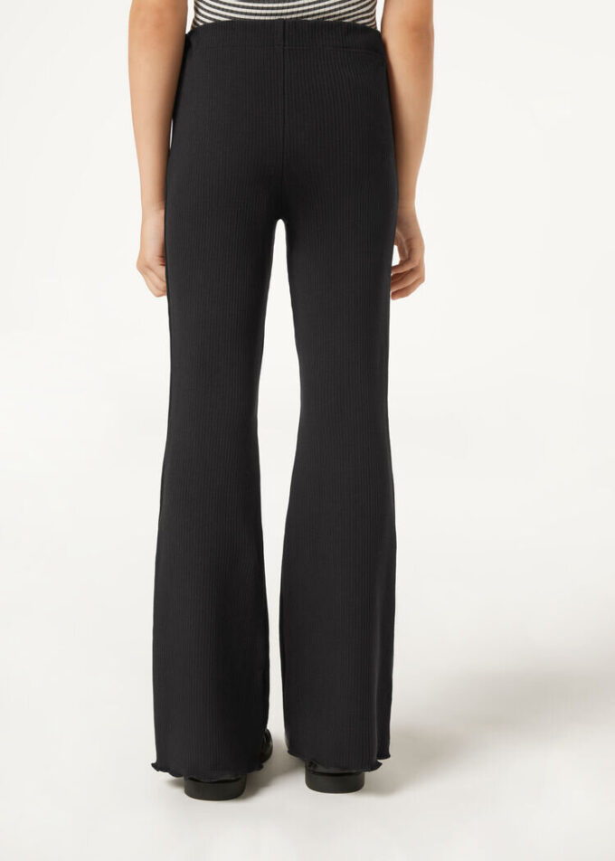 Girls’ Flared Thermal Leggings