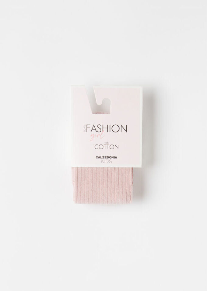 Girls’ Ribbed Cotton Tights Girls’ Ribbed Cotton Tights