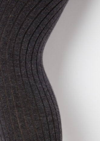 Girls’ Ribbed Cotton Tights