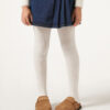Girls’ Ribbed Cotton Tights
