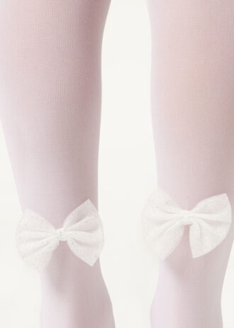 Girls’ Tights with Bow