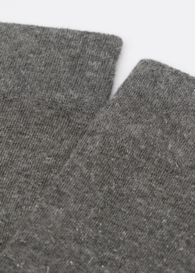 Glitter Long Socks with Cashmere