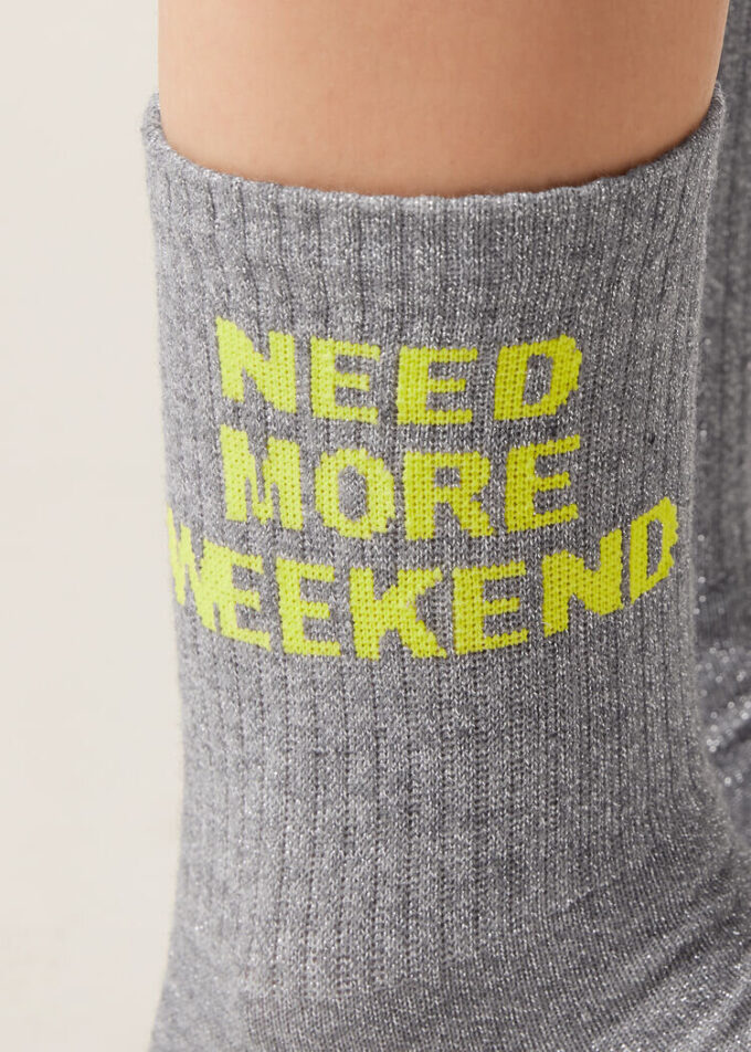 Glitter Message Socks Glitter Message Socks