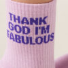 Glitter Message Socks Glitter Message Socks