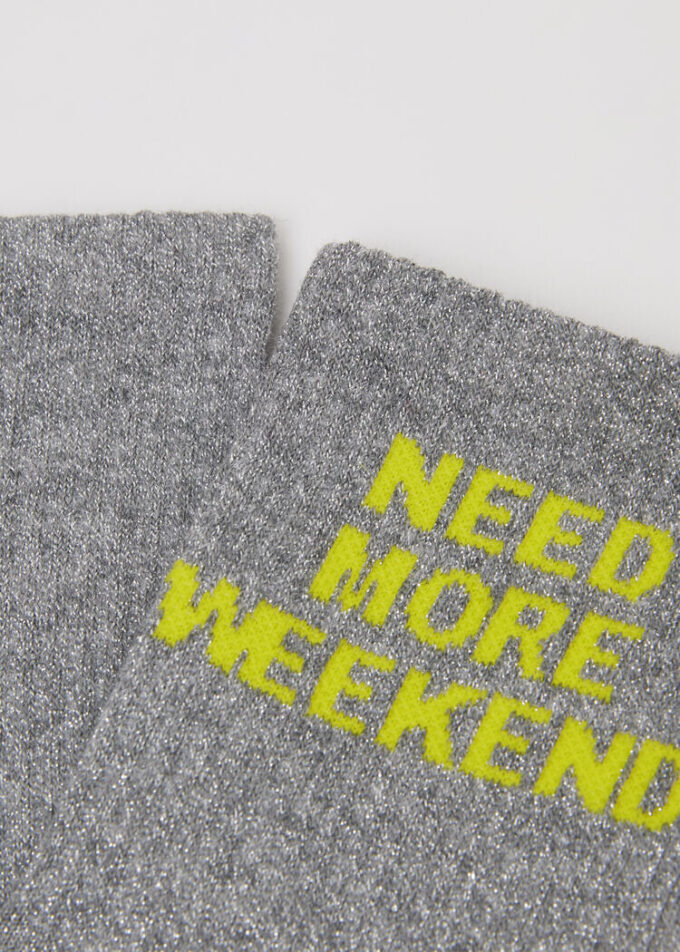 Glitter Message Socks Glitter Message Socks