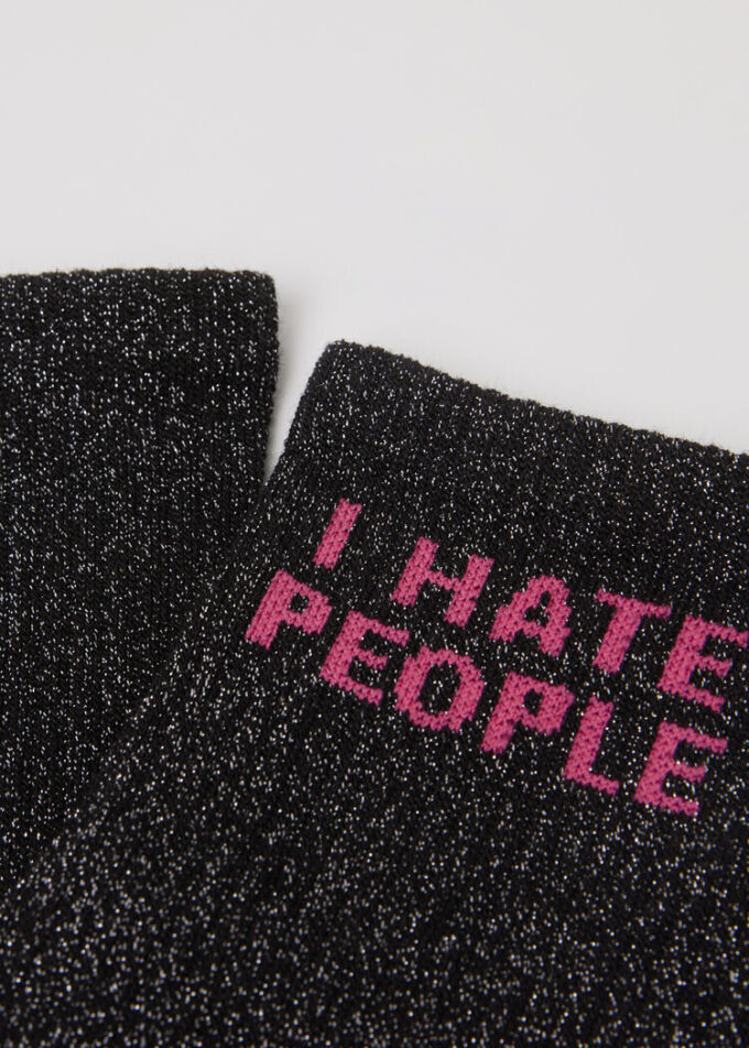 Glitter Message Socks Glitter Message Socks