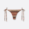 Golden Chevron Brazilian String Swimsuit Bottoms Golden Chevron Brazilian String Swimsuit Bottoms