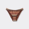 Golden Chevron Swimsuit Bottoms
