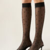 Hearts and Dots Knee-High Socks Hearts and Dots Knee-High Socks