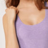 High Cut One Piece Swimsuit Crinkle Waves
