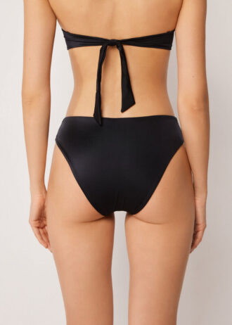 High-Rise Swimsuit Bottom Elegant Bicolor