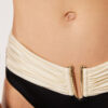High-Rise Swimsuit Bottom Elegant Bicolor