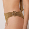 High-Waisted Brazilian Swimsuit Bottom Sophisticated Shine High-Waisted Brazilian Swimsuit Bottom Sophisticated Shine