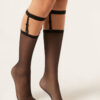 Knee-Highs with Garters